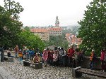 Výlet Č. Krumlov 2.B 2008/09