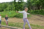 Den dětí - pastelkové hřiště v Řepici 2.A 2018/19