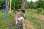 Den dětí - pastelkové hřiště v Řepici 2.A 2018/19