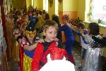 Dětský maškarní karneval 1.A 2012/13