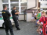 Exkurze na služebně policie ČR, 17. 6. 4.D 2010/11