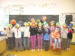 Karnevalové masky - kašírování 4.C 2010/11
