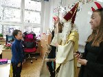 Mikuláš a čerti ve třídě 3.A 2019/20
