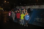 Netradiční adventní věnec + nocování ve škole 5.A 2016/17