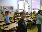 o přestávce, v jídelně 4.A 2009/10