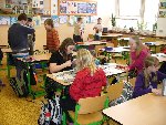 o přestávce, v jídelně 4.A 2009/10