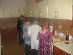 Pečení lineckého cukroví, příprava studené kuchyně 4.C 2010/11