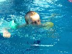 Poslední plavání v 1. třídě 1.B 2014/15