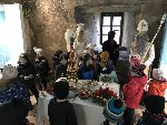 Vánoční dílna na strakonickém hradě 1.B 2019/20