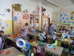 Velikonoční výrobky 2.A 2018/19