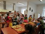 Výroba pomazánek ve školní kuchyňce 3.A 2019/20