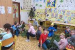 Výroba vánočních svícnů 2.A 2018/19