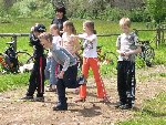 Výlet na kolech 3.B 2005/06