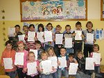 Pololetní vysvědčení 2.B 2008/09